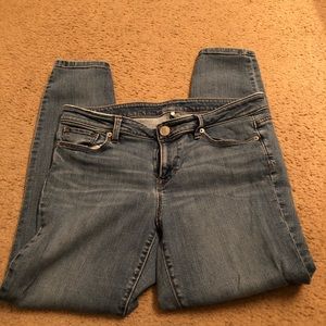 Loft ankle jeans